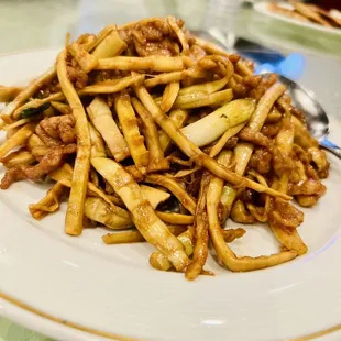Shredded Pork with Bamboo Shoot
