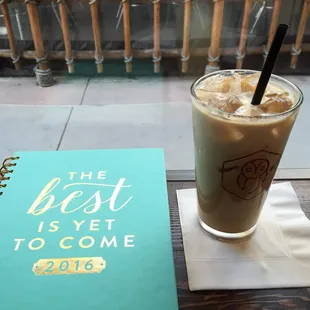 Iced Vanilla Latte