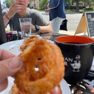 Onion Rings... tender goodness