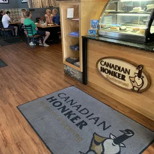 the interior of a restaurant
