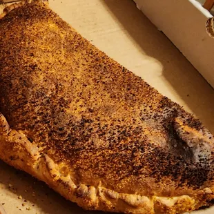 Veggie calzone