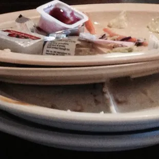Not-so-prompt table cleaning