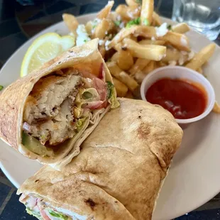 Spicy Tilapia Sandwich