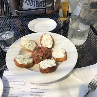 Goat Cheese Bruschetta