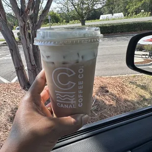 Caramel Latte with Cold Foam