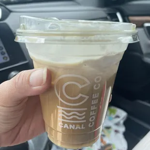 Iced Decaf White Chocolate Mocha