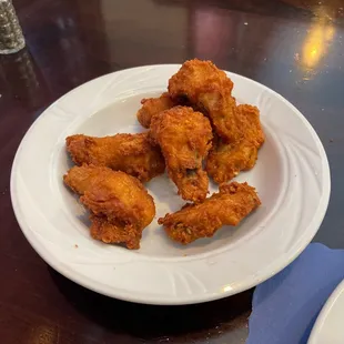 Chicken wing appetizer