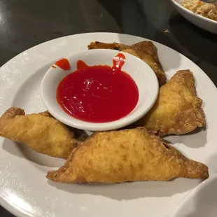 Crabmeat Rangoon