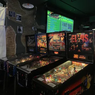Pinball machines