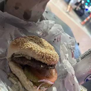 So good. Onion rings were also good but the fries were even better.