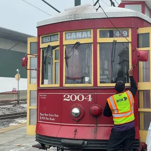 French Market end of the line stop switching over