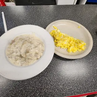 Biscuits and gravy