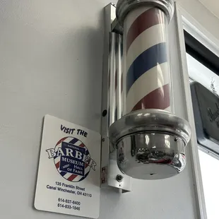 You can visit the National Barber museum and HOF