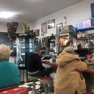 Bar area