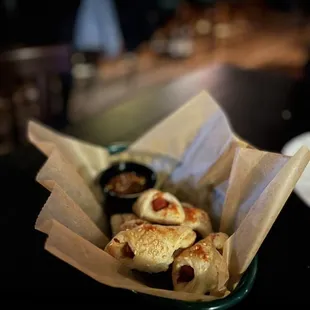Chorizo Pigs in a Blanket
