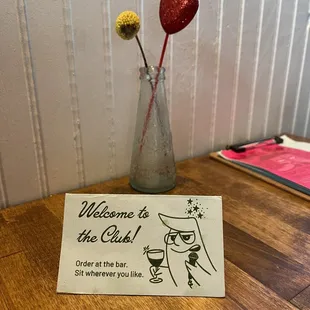 Order at the bar, sit wherever