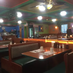 interior, sushi and sashimi