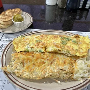 Mexican omelette