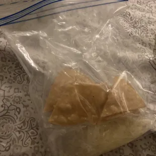 Chips for the Guacamole and Tortilla Soup. This place was a serious disappointment.