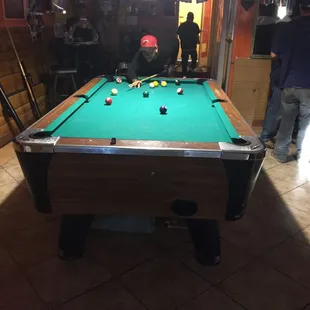 Pool table
