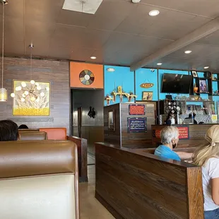 two people sitting at a table