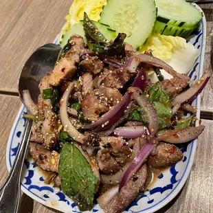 Pork nam tok