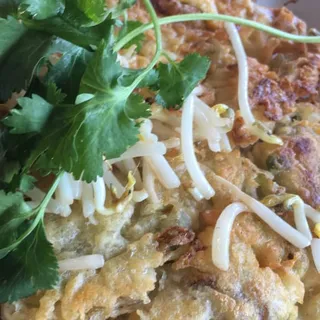 Crispy Mussel Omelet