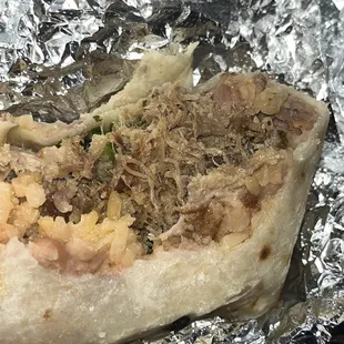 Carnitas burrito