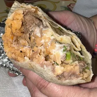 Asada Super Burrito