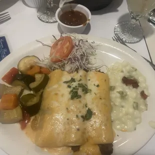 Filet Mignon Enchiladas