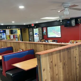 interior, sushi and sashimi