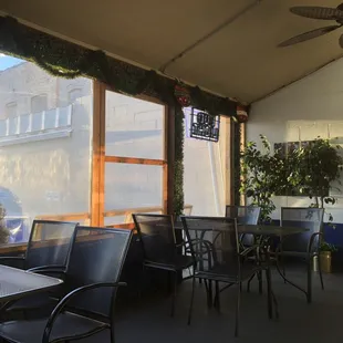 Patio seating