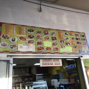 Front menu
