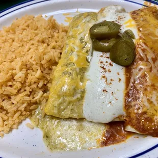 Combo #3 - three enchiladas