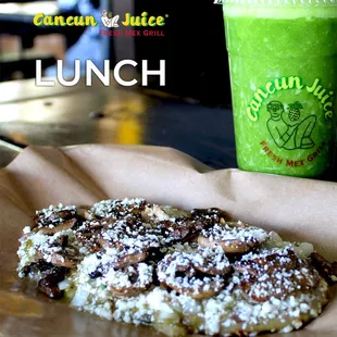 Auténtica comida tradicional mexicana. 

Order NOW! https://www.cancunjuice.com/