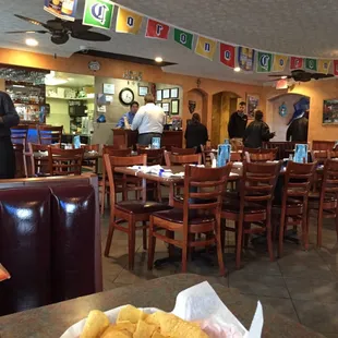 people in a mexican restaurant