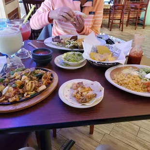 Fajitas Cancun.