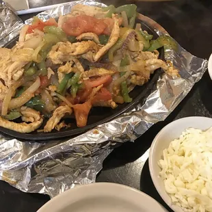 chicken and vegetables