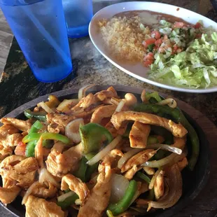 Chicken fajita! Always delicious