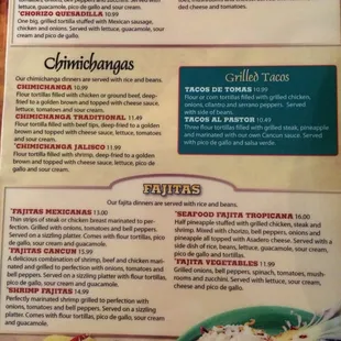 menu, sushi and sashimi