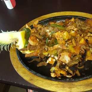Fajitas Hawaiianas