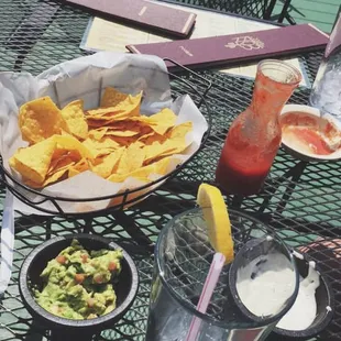 Chips, Salsa, Guacamole