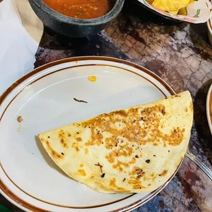 Cheese quesadilla
