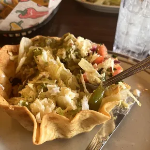 a plate of food