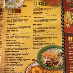 ramen and noodles, menu