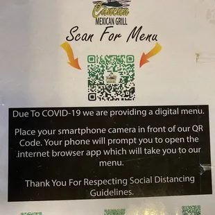 Choose before you go with a Q reader on your smart phone.