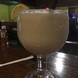 Isn't it lovely? Jumbo margaritas