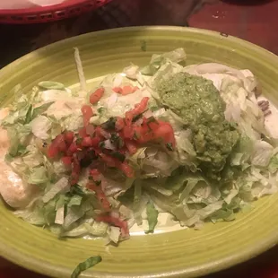 Burrito Mexicano (inside is mostly bell peppers &amp; tomato)