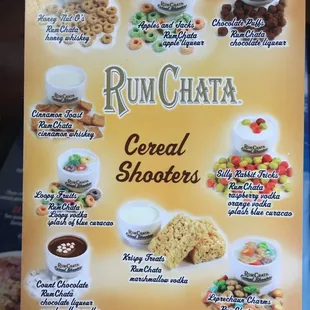 Rum chats for breakfast anyone?