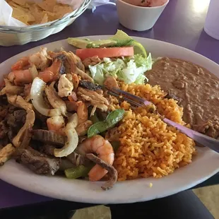 Fajita Combo Plate